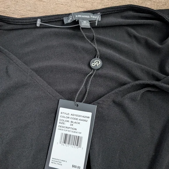 Black blouse - Picture 2 of 8